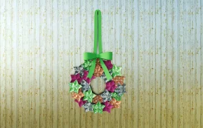 Star Christmas Wreath