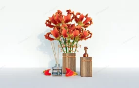 Bathroom Flower Arrangement