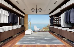 Luxury Men’s Dressing Room