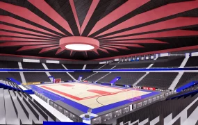 Basketball Arena Gymnasium