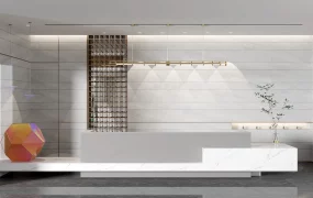 Modern Hotel Reception Desk