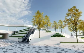 Sunken Plaza Plan