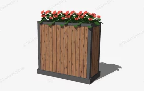 Wooden Plant Box