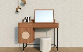 Makeup Vanity Table Set