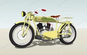 Vintage Matchless Motorcycle