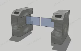 Optical Barrier Turnstile