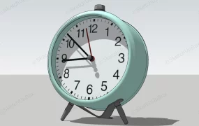 Turquoise Alarm Clock