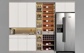 Modern Home Bar Cabinet