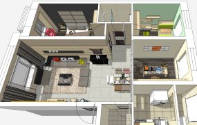 2 Bedroom Home Interior Design Ideas