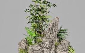 Bamboo & Rock Garden