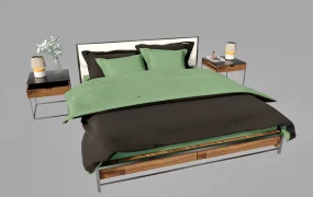 Rustic Industrial Bedroom Furniture