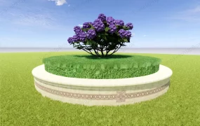 Round Raised Garden Bed