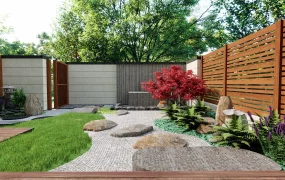 Small Backyard Zen Garden