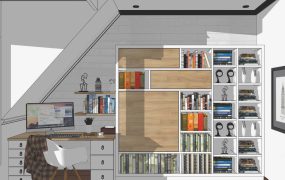 Small Bedroom Office Combo Idea