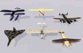 6 Military Aircrafts
