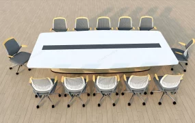 Conference Table And Chairs Set