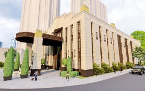 Art Deco Clubhouse Building