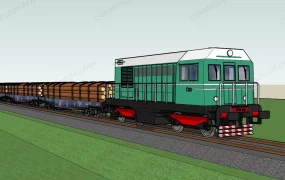 Timber Freight Train