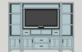 TV Entertainment Wall Unit