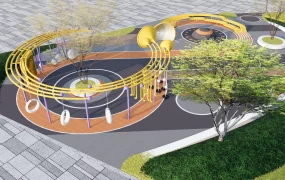 Urban Park Play Structures