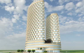 Luxury Hotel Resort Building