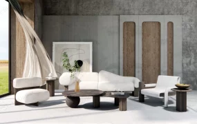 Wabi Sabi Living Room Idea