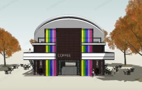 Coffee Shop Exterior Design