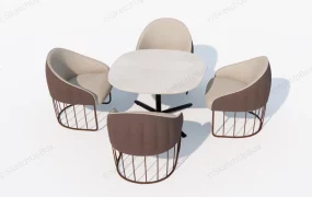 5 Piece Patio Dining Set