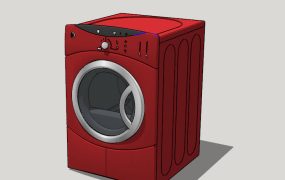 Red Front Load Washer