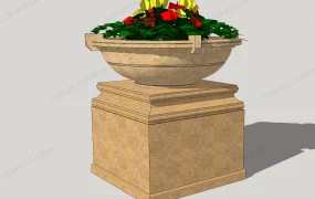 Pedestal Urn Planter