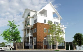 Red Brick 4 Storey House