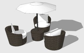 Conversation Patio Furniture Set