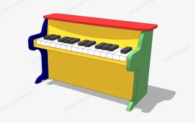 Wood Piano Toy