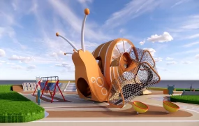 Snail Structure Adventure Playground