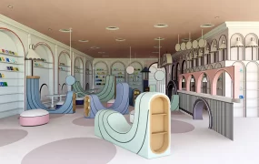 Children's Library Interior Design