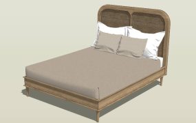 Modern Wood Platform Bed