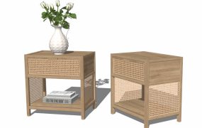 Light Wood Night Stand