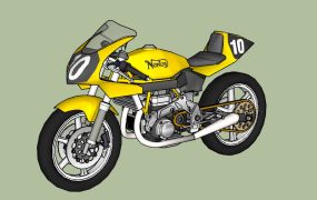 Norton Commando Race Bike