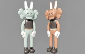 Kaws Bunny Figurine