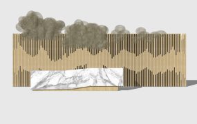 Hotel Front Desk Design Idea