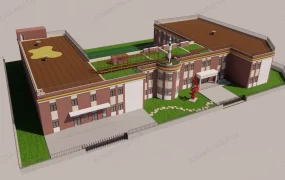 Kindergarten School Building