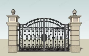 Iron Driveway Gates