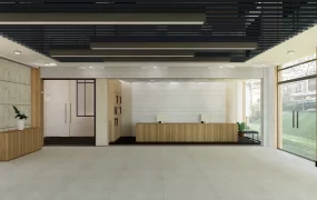 Office Lobby Reception Desk