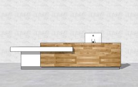 2 Person Reception Desk