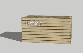 Small Wood Reception Desk