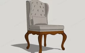 Wing Back Accent Chair