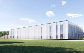 Modern Logistics Warehouse Building