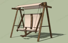 Patio Swing With Canopy