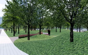 Small Pocket Park Plan