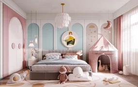 Aesthetic Girls Bedroom Idea